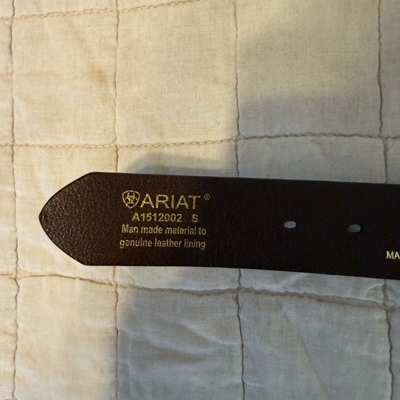 NWOT Ariat Lucinda Belt in Brown - Picture 6 of 6